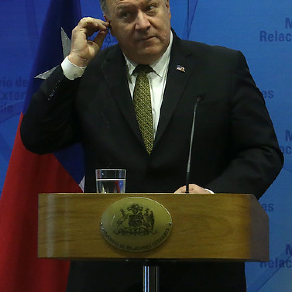 Pompeo niega que Estados Unidos sea "una república bananera"