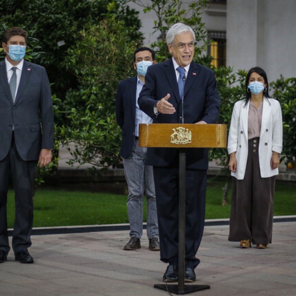 Presidente Piñera anunció inicio de pago del IFE Covid y el Bono Covid