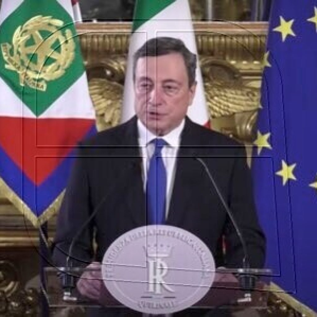 Draghi podría anunciar una aceleración de la campaña de vacunación en Italia