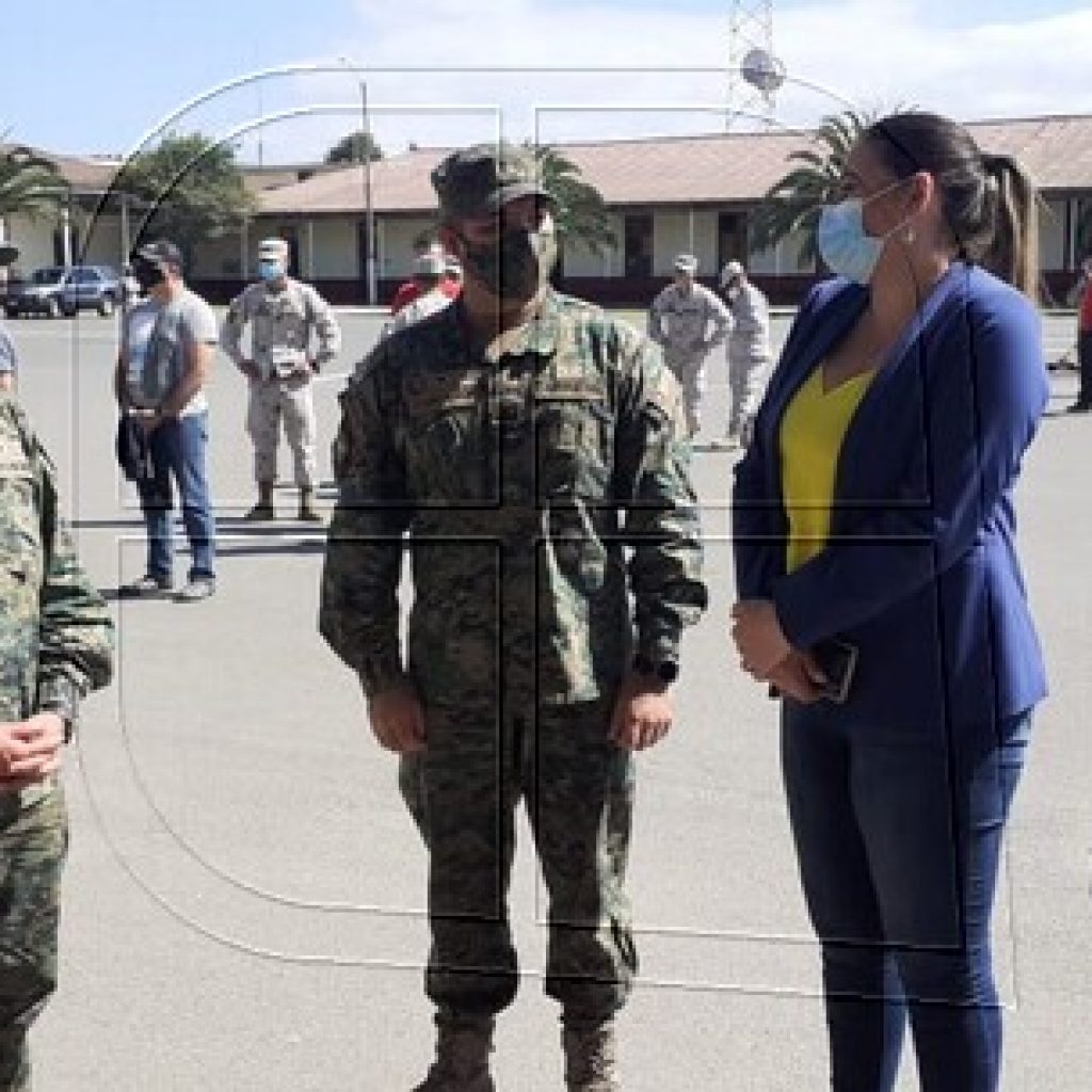 Cerca de 300 funcionarios del Ejército se vacunan en la región de Coquimbo