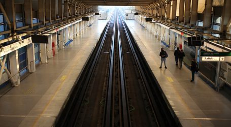 Metro de Santiago restableció su operación normal en toda la Línea 5