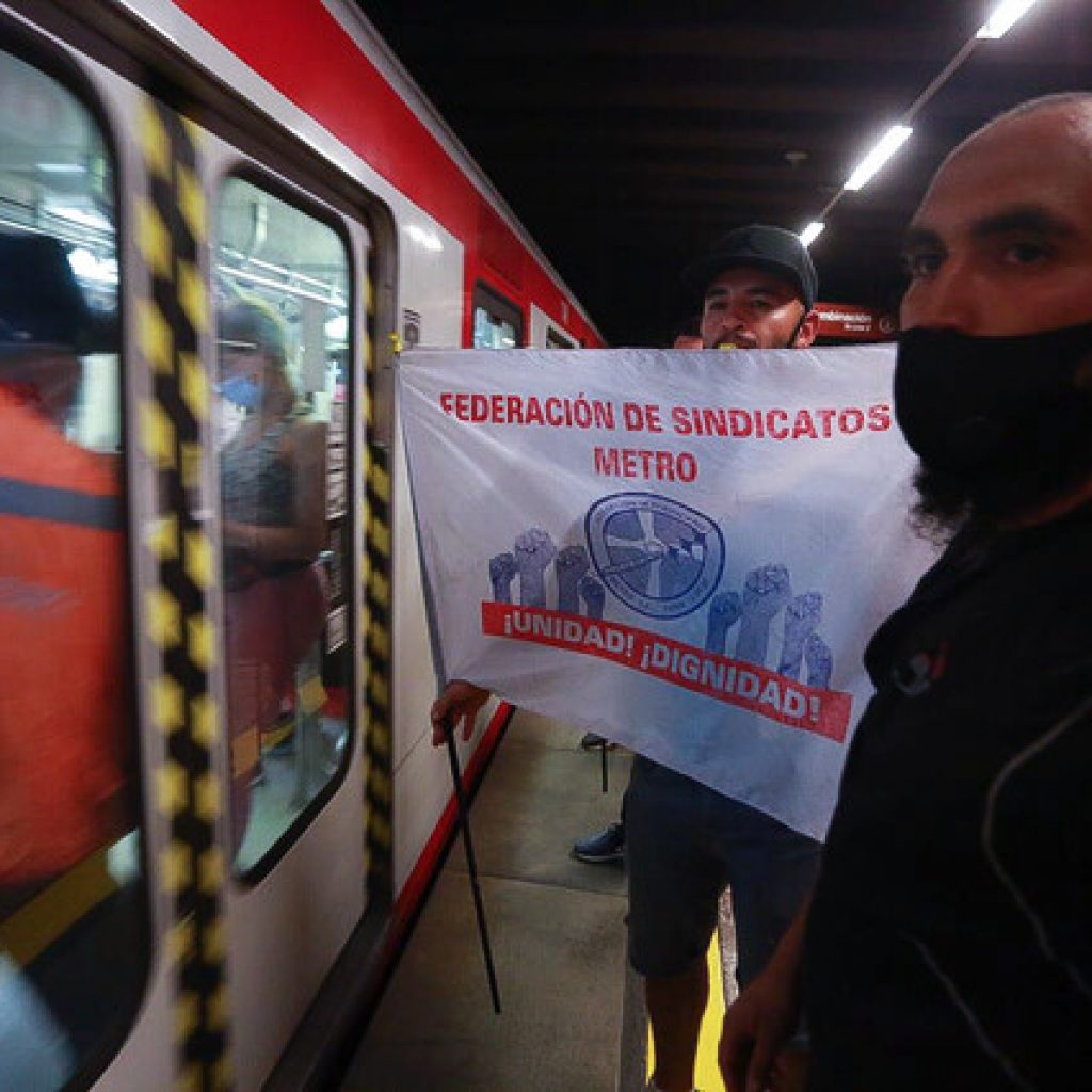 Línea 1 del Metro de Santiago está operando de forma parcial