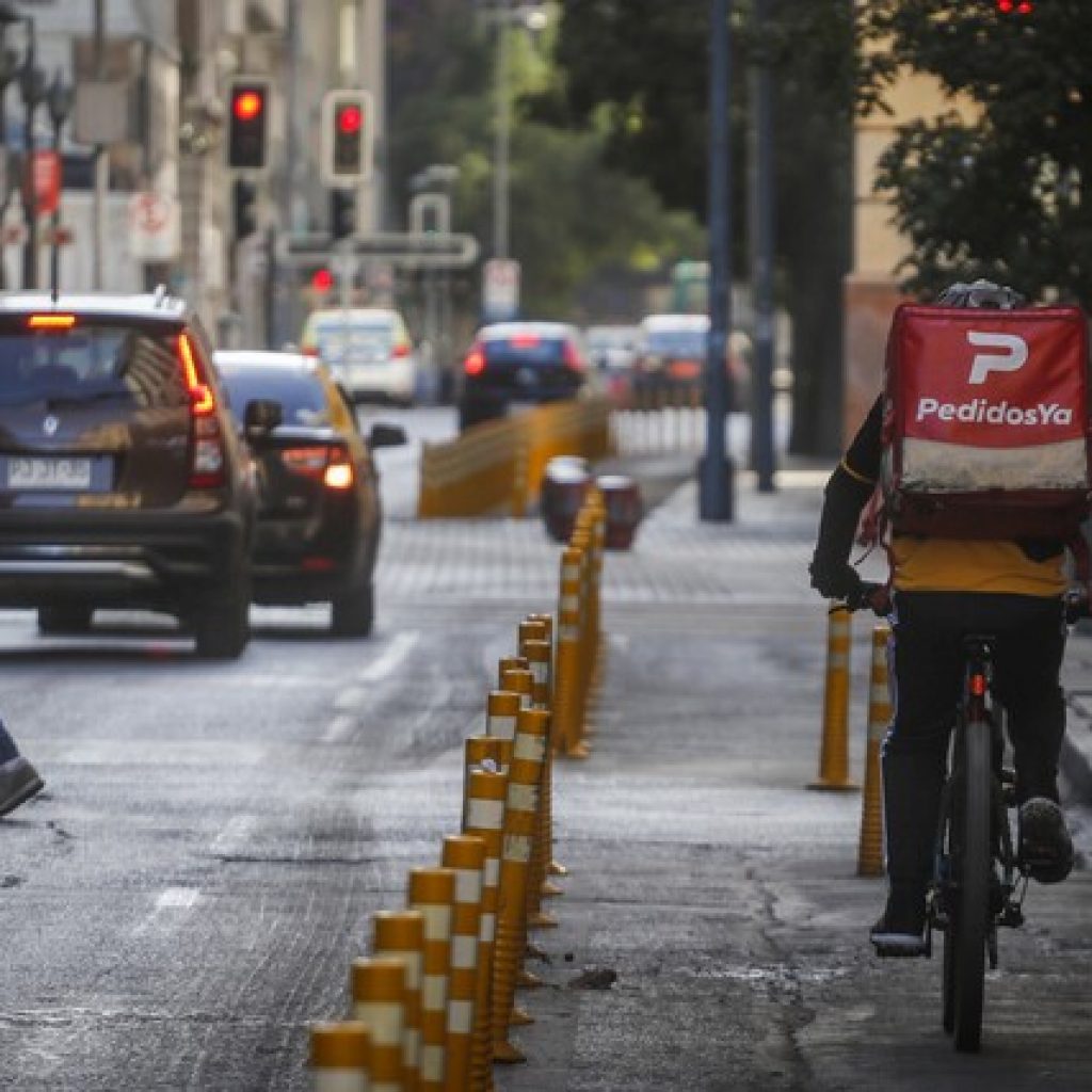 Flujos en el Gran Santiago caen 26,15% respecto al primer lunes de marzo