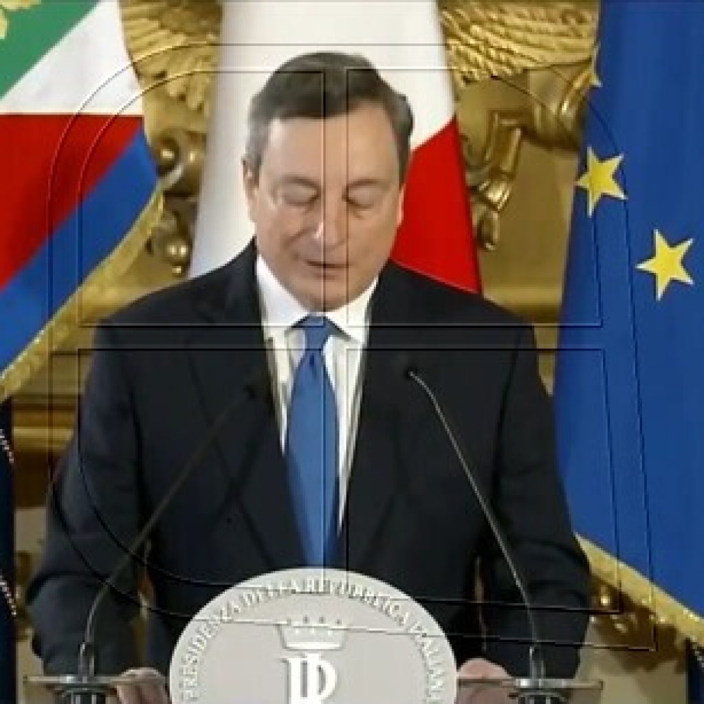 Draghi anuncia relajación de las restricciones para Italia desde el 26 de abril
