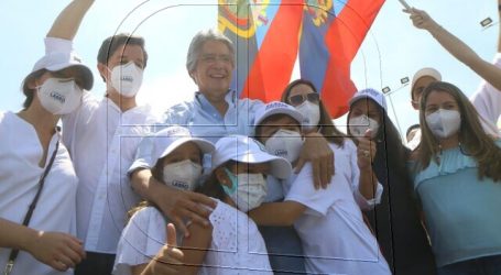 Lasso se impone a Arauz en Ecuador con el 90% de los votos escrutados