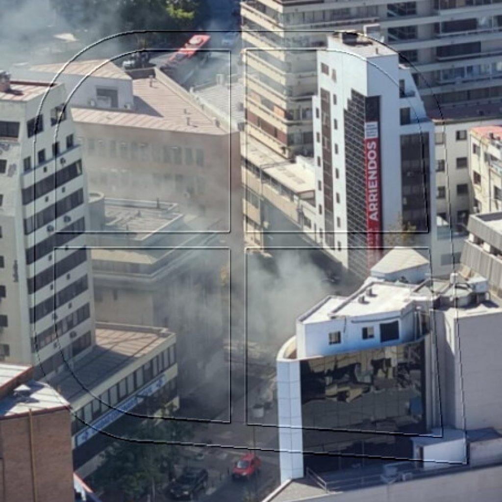 Emanación de humo se registra en estación Tobalaba del Metro