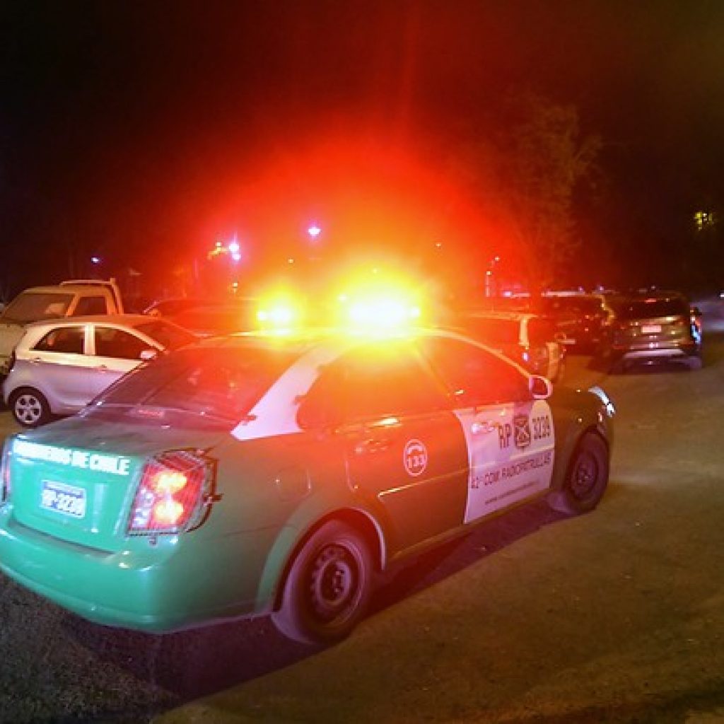 Carabineros detiene a 14 personas por fiesta clandestina en Pudahuel