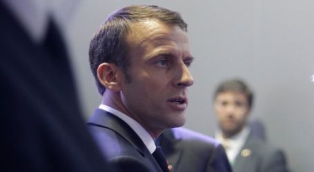 Macron recibió una bofetada durante un acto público en Francia