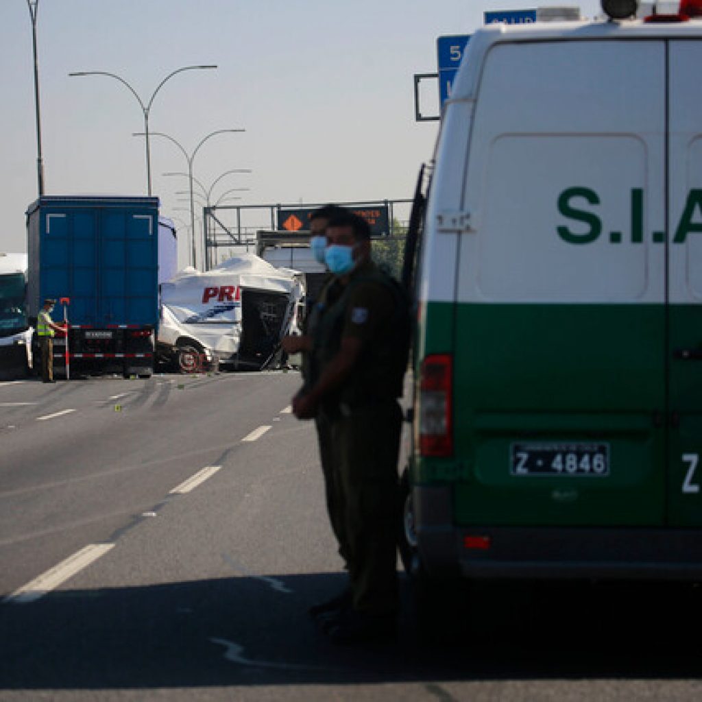 Joven de 18 años falleció tras accidente en la Autopista Central