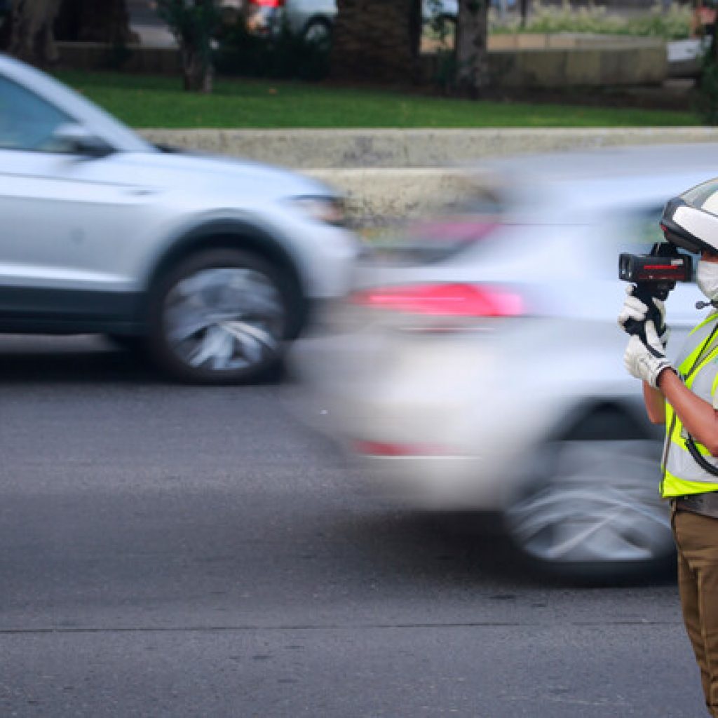 Radar detecta más de 105 mil vehículos a exceso de velocidad en Estación Central