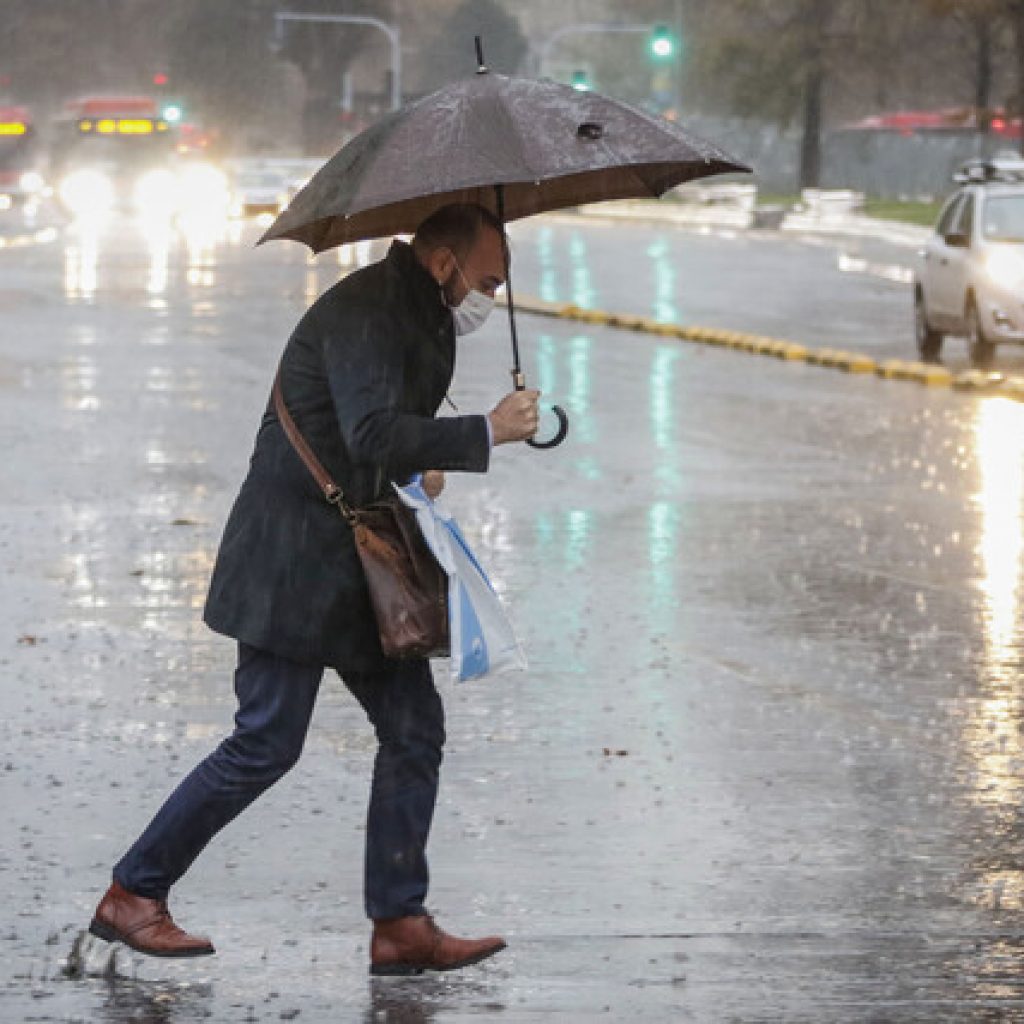 Alerta Temprana Preventiva para la Región Metropolitana por lluvias y viento