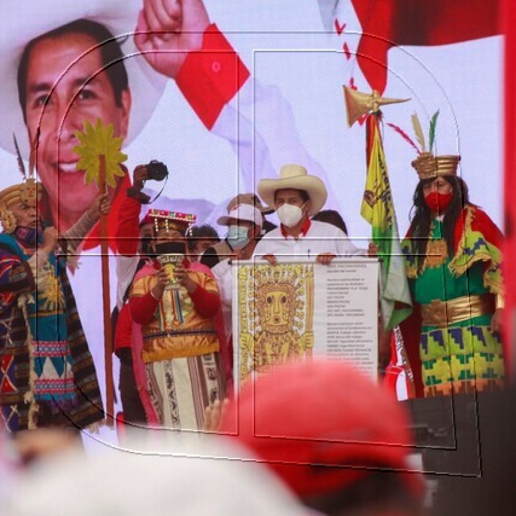 Perú: Castillo traslada su "ánimo" a los manifestantes afines a Perú Libre