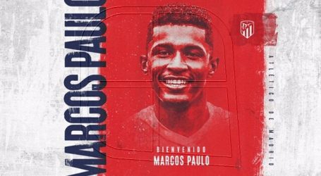 Atlético Madrid refuerza su ataque con el delantero luso-brasileño Marcos Paulo