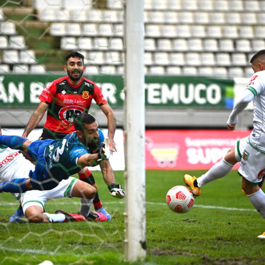 Primera B: Deportes Temuco y Rangers no se sacaron ventaja en el 'Germán Becker'