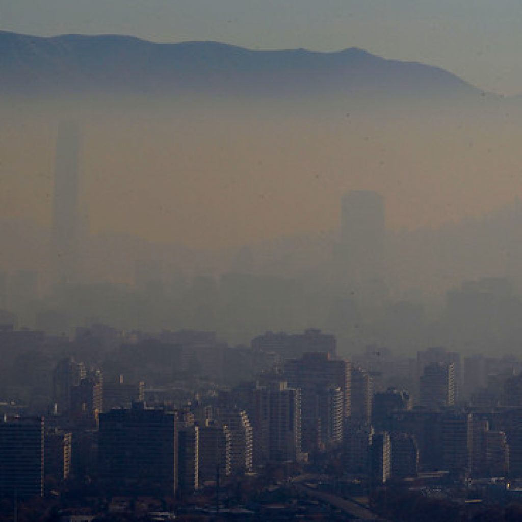 Decretan Preemergencia Ambiental para este domingo en la Región Metropolitana