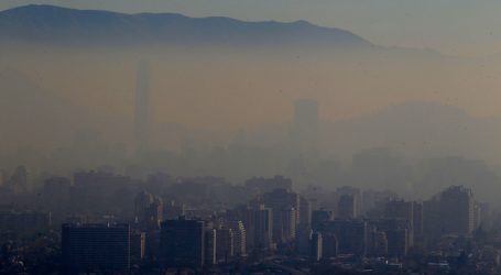 Decretan Preemergencia Ambiental para este domingo en la Región Metropolitana