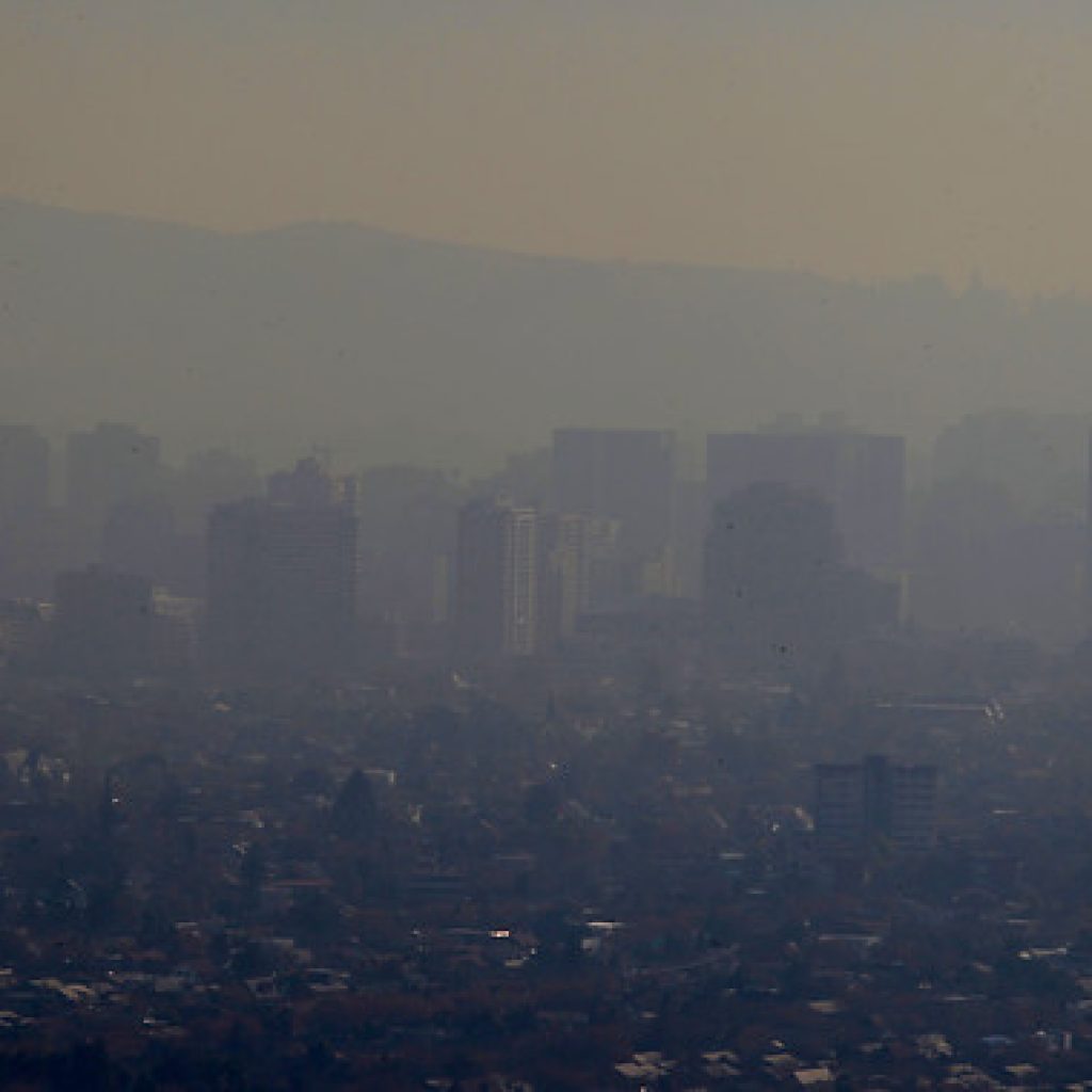 Decretan Preemergencia Ambiental para este lunes en la Región Metropolitana