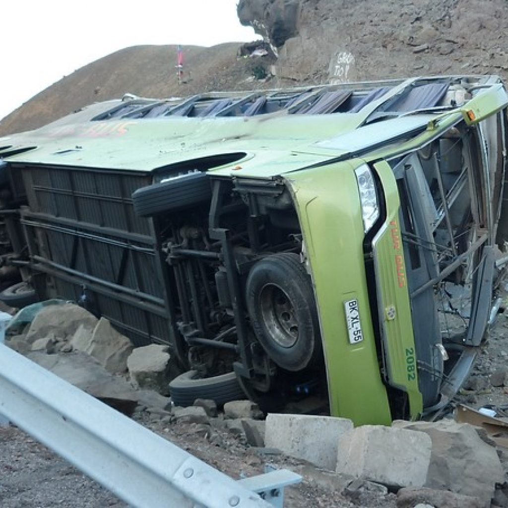 Accidente en Mejillones dejó un fallecido y una persona con riesgo vital