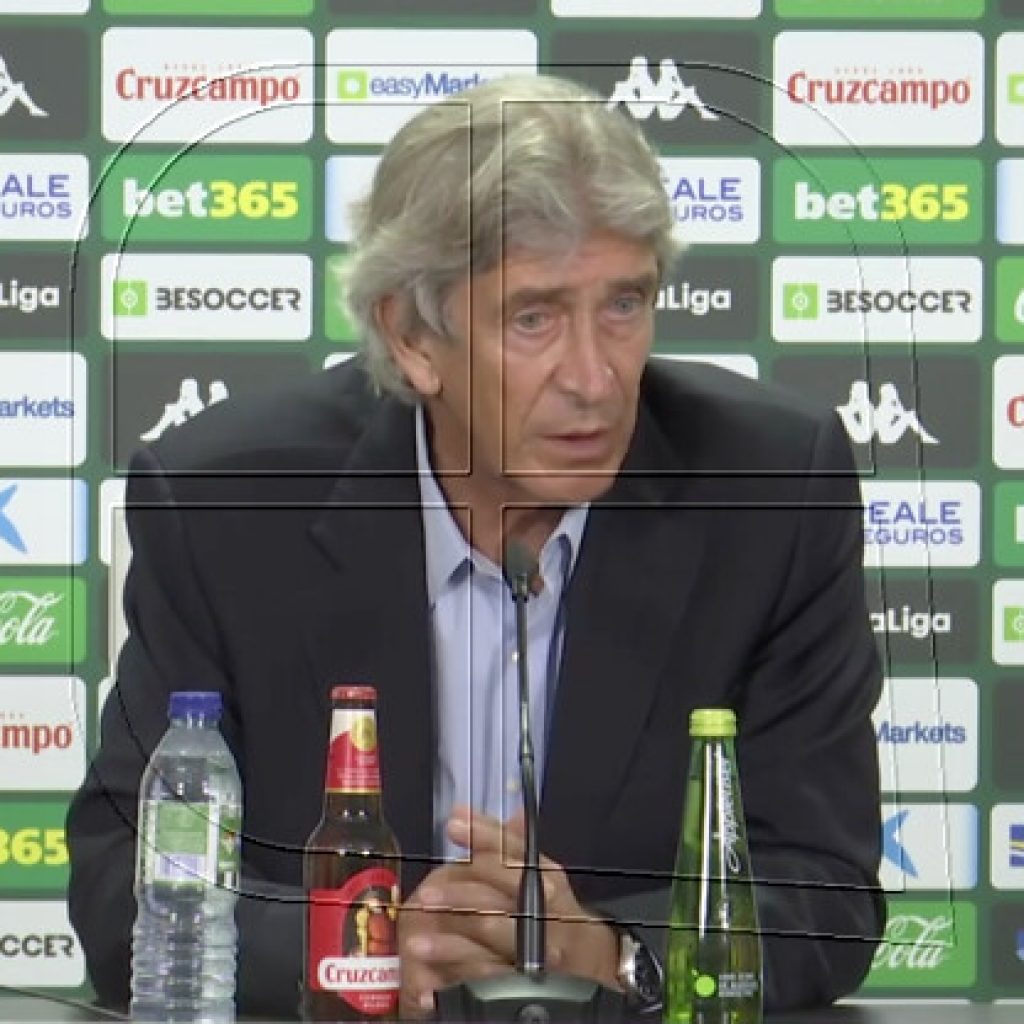 Manuel Pellegrini: "Las tarjetas condicionaron el segundo tiempo"