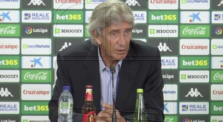 Manuel Pellegrini: “Las tarjetas condicionaron el segundo tiempo”