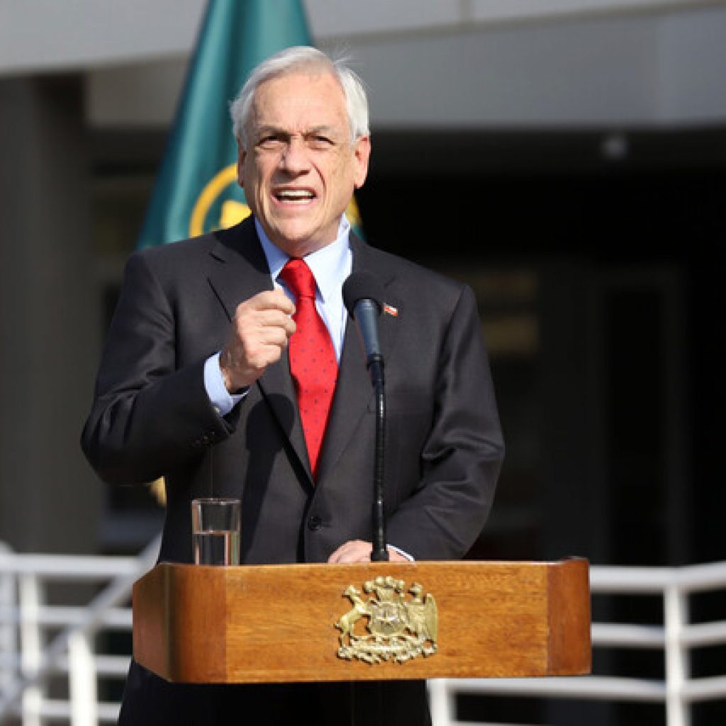 Presidente Piñera calificó de “muy buena noticia” el Imacec de junio