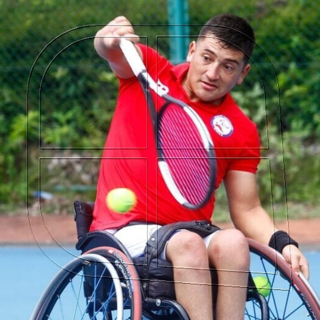 Paralímpicos: Jaime Sepúlveda cayó en primera ronda del tenis en silla de ruedas