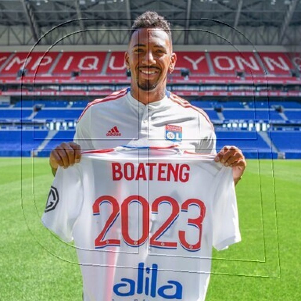 El alemán Jerome Boateng fichó por el Olympique de Lyon