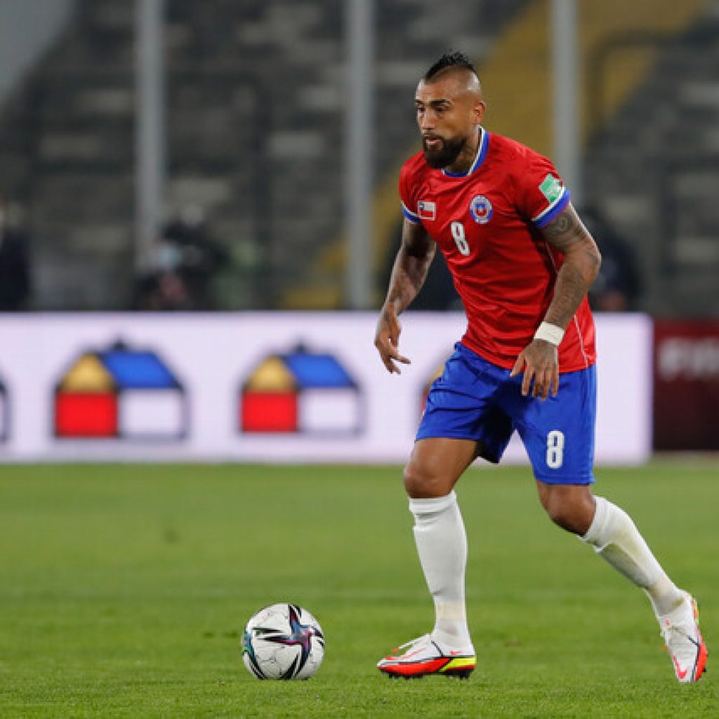 Arturo Vidal sufre una distensión muscular en el muslo derecho