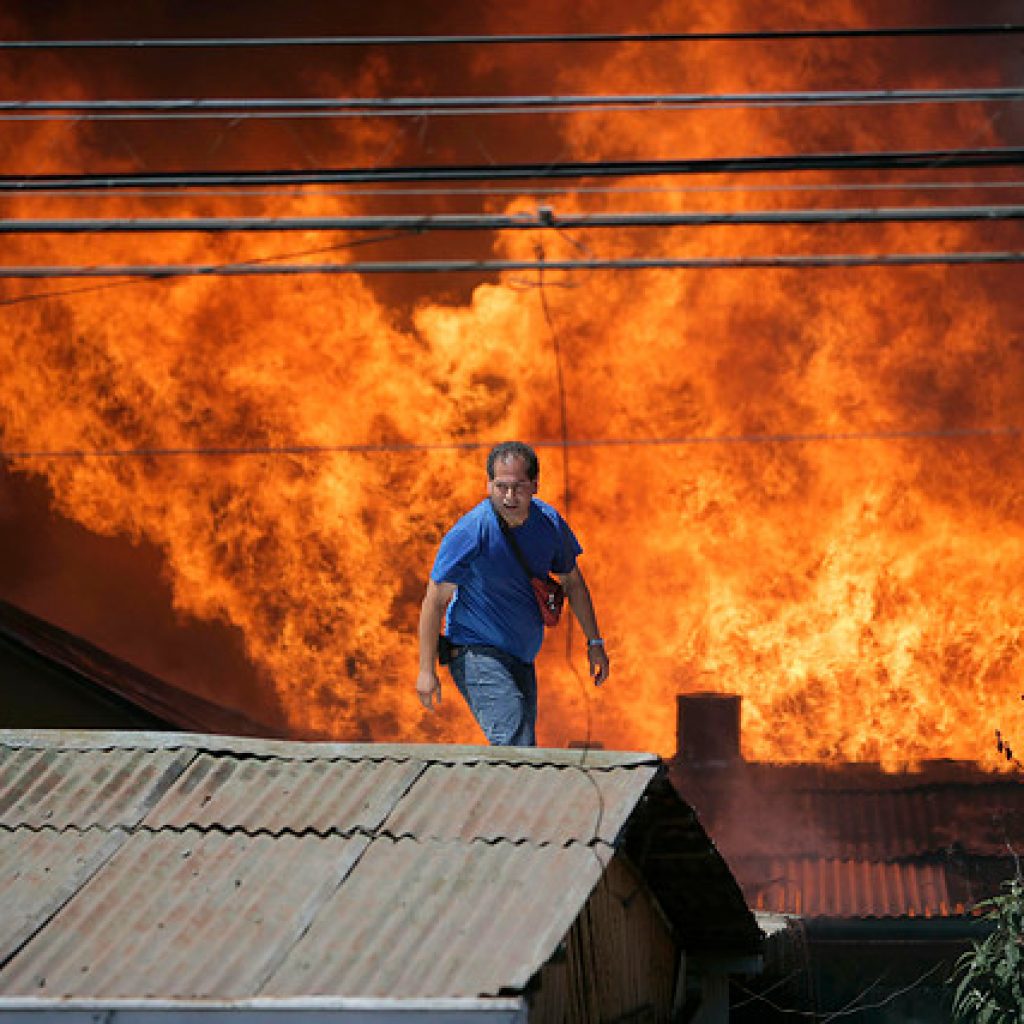 Hombre de 90 años murió en incendio de vivienda en Talcahuano