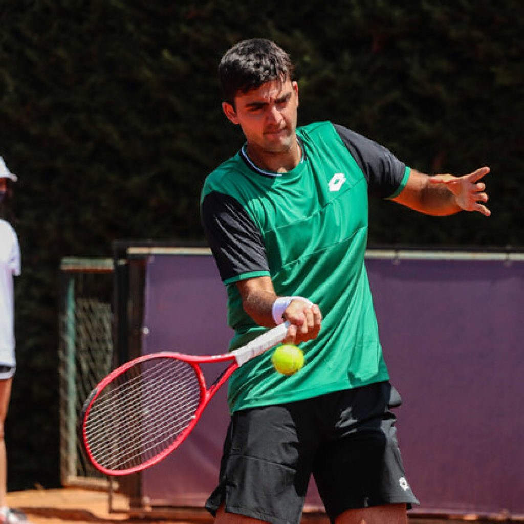 Tenis: Tomás Barrios cayó de entrada en el Challenger 80 de Santiago 2