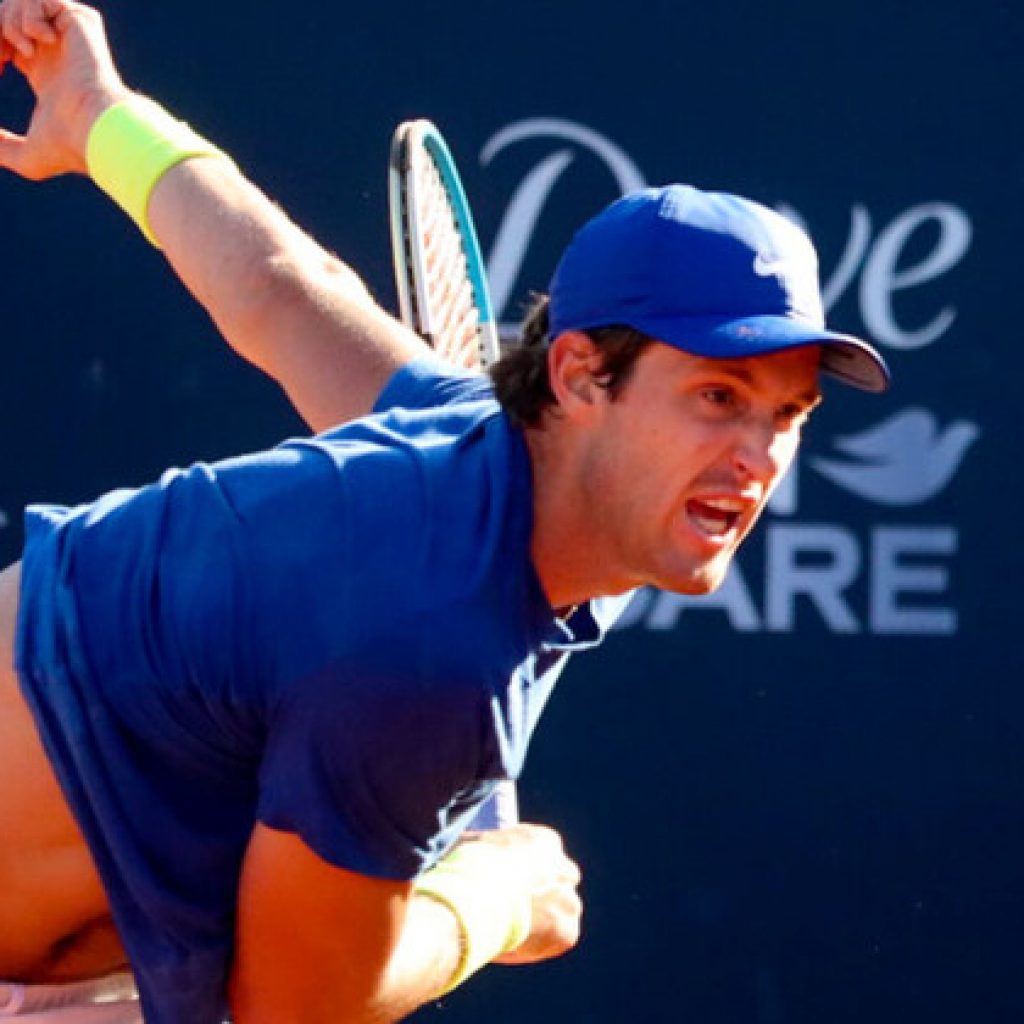 Tenis: Nicolás Jarry tuvo debut y despedida en el Challenger 80 de Santiago 3