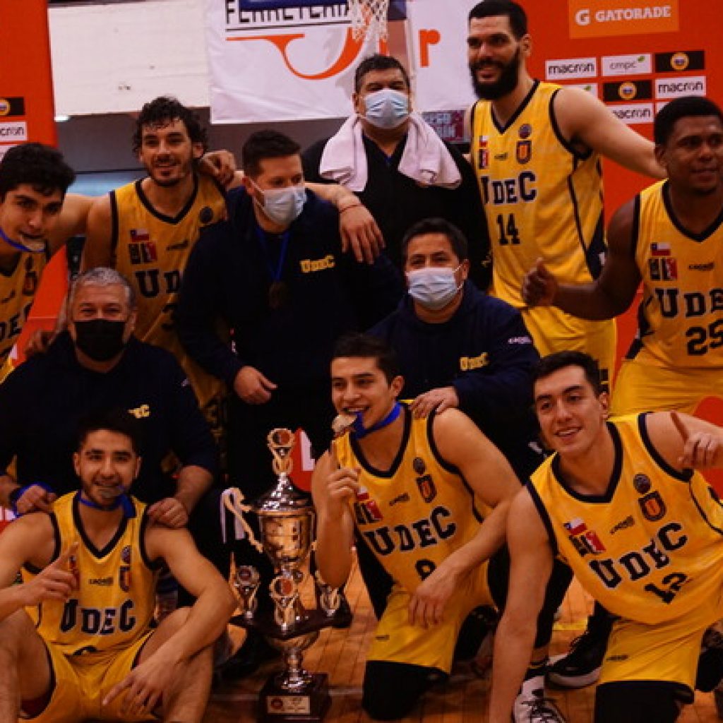 Baloncesto: U. de Concepción se coronó campeón de la Supercopa de LNB