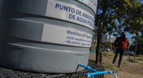 Delegado presidencial RM supervisa trabajos preventivos en Acueducto El Carmen