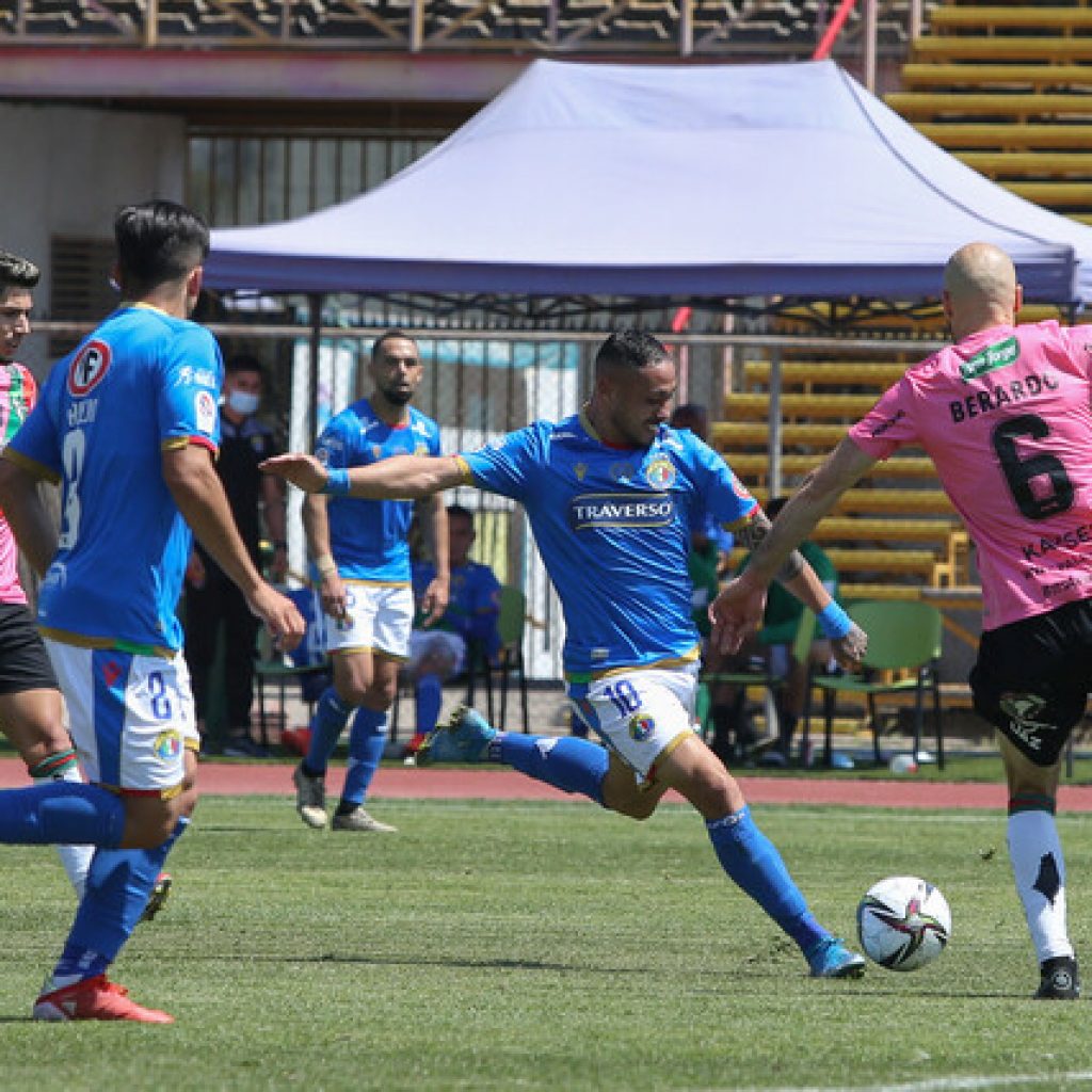 Audax Italiano cayó ante Palestino y se queda en la lucha por el liderato