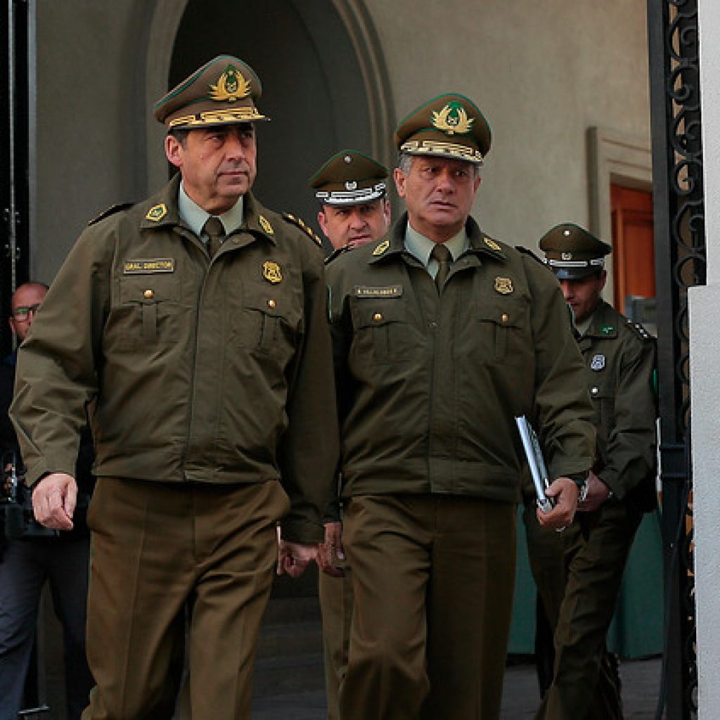 Mantienen en prisión preventiva a exgenerales directores de Carabineros