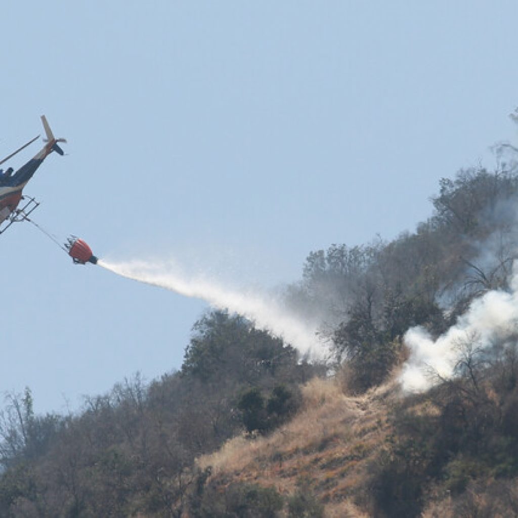 Alerta Roja para la comuna de Requínoa por incendio forestal