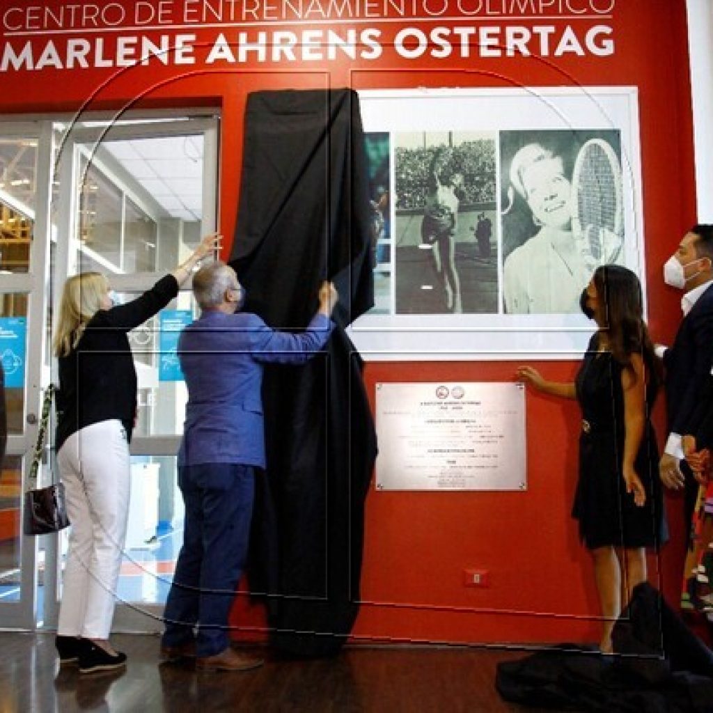 Centro de Entrenamiento Olímpico recibió el nombre de Marlene Ahrens