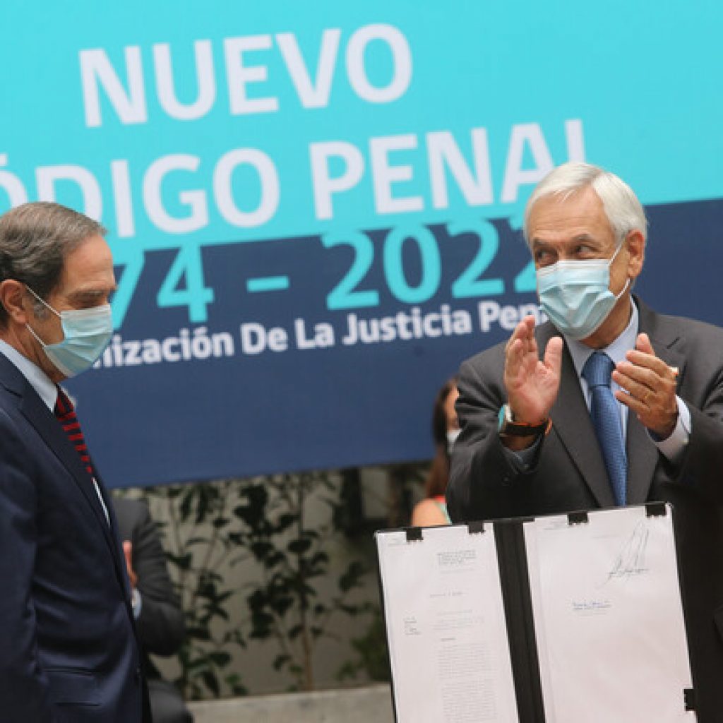 Presidente Piñera presenta proyecto de Nuevo Código Penal