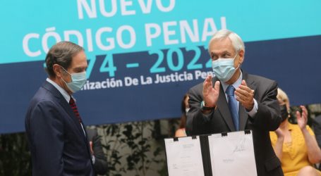 Presidente Piñera presenta proyecto de Nuevo Código Penal