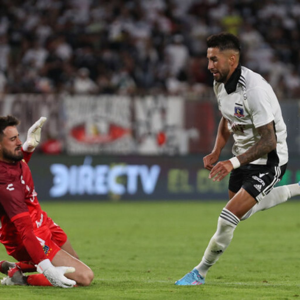 Juan Martín Lucero es duda en Colo Colo para enfrentar a Audax Italiano