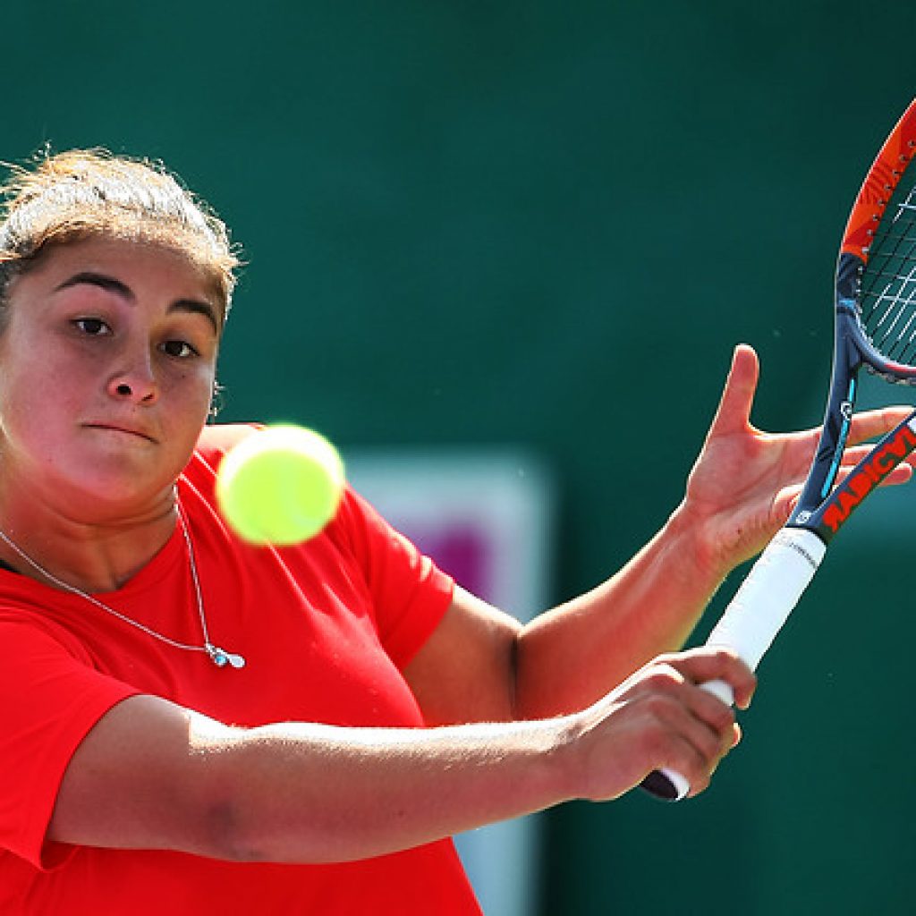 Tenis: Bárbara Gatica escaló nueve lugares y aparece 303ª en ranking WTA