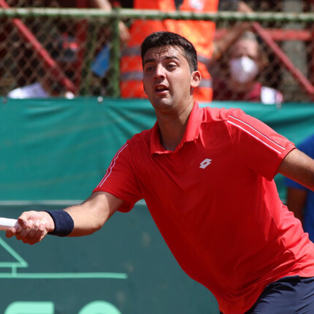 Tenis: Tomás Barrios accedió a cuartos de final en el Challenger del Biobío