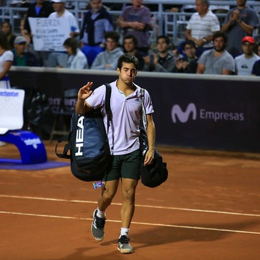 Tenis: Cristian Garin se despidió de entrada del ATP 250 de Belgrado