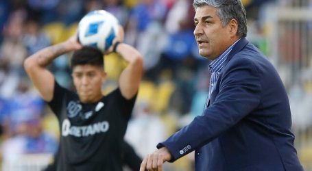 Escobar y traspié en Coquimbo: “Fue el mejor partido que ha jugado la ‘U’”