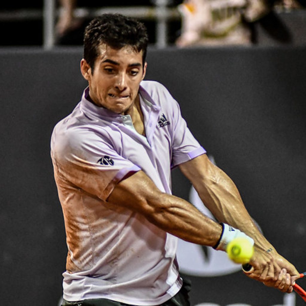 Tenis: Cristian Garin accedió a los octavos de final en Masters 1.000 de Roma