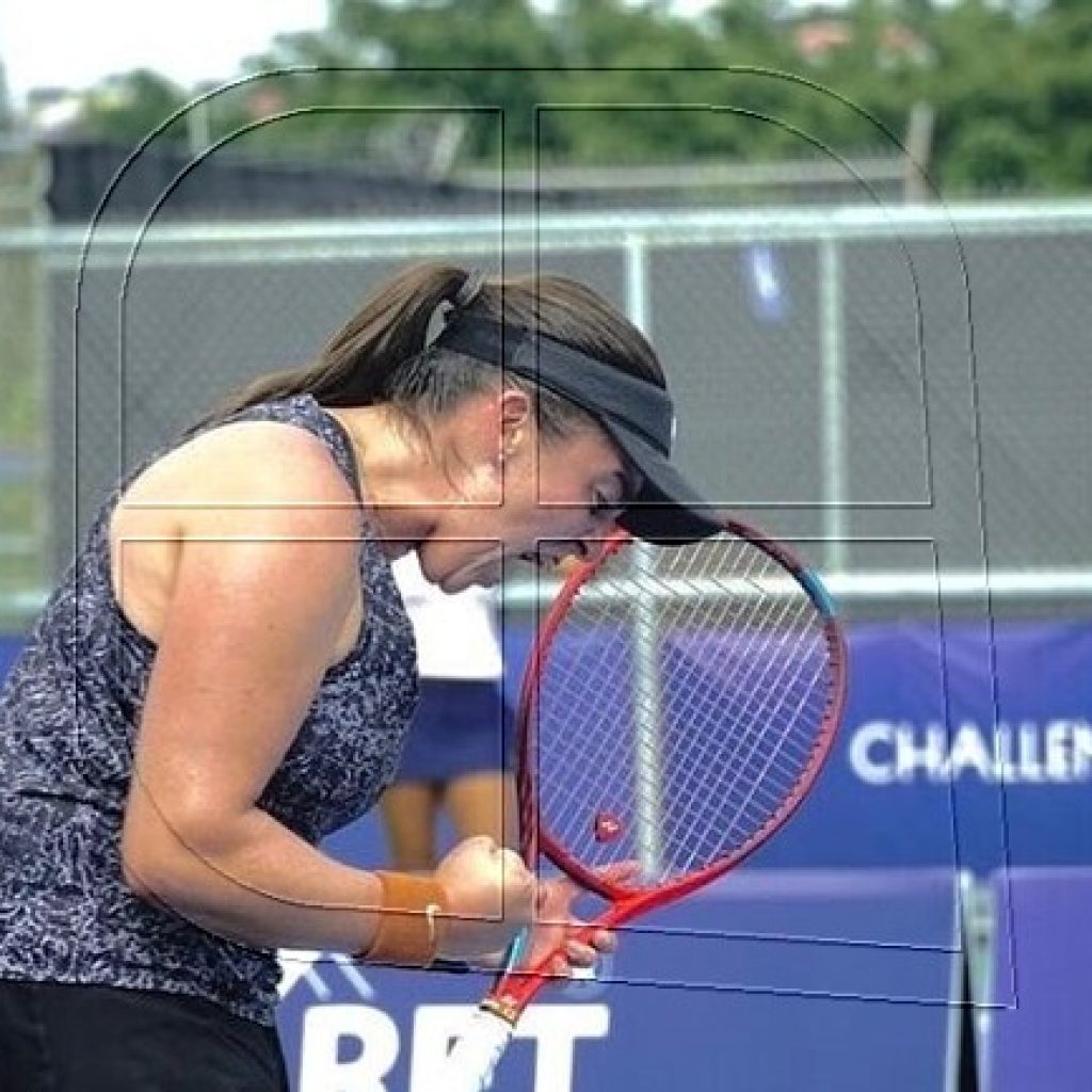 Tenis: Fernanda Labraña avanzó a octavos de final en torneo W15 de Sao Paulo