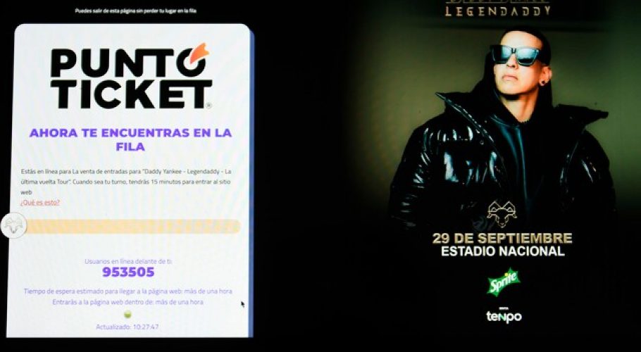 Un millón de personas buscaron entradas para concierto de Daddy Yankee